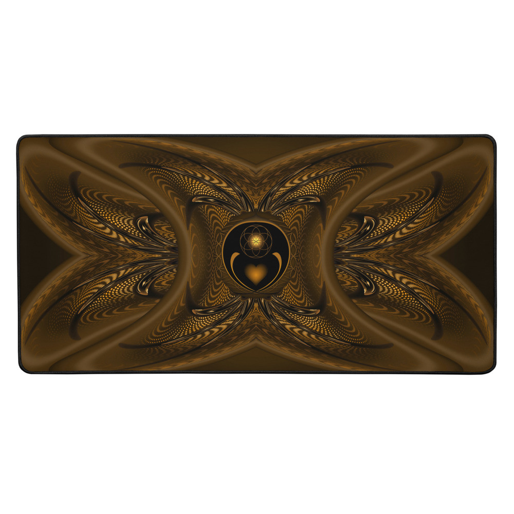 Flower of Life Sacred Geometry - Desk mat
