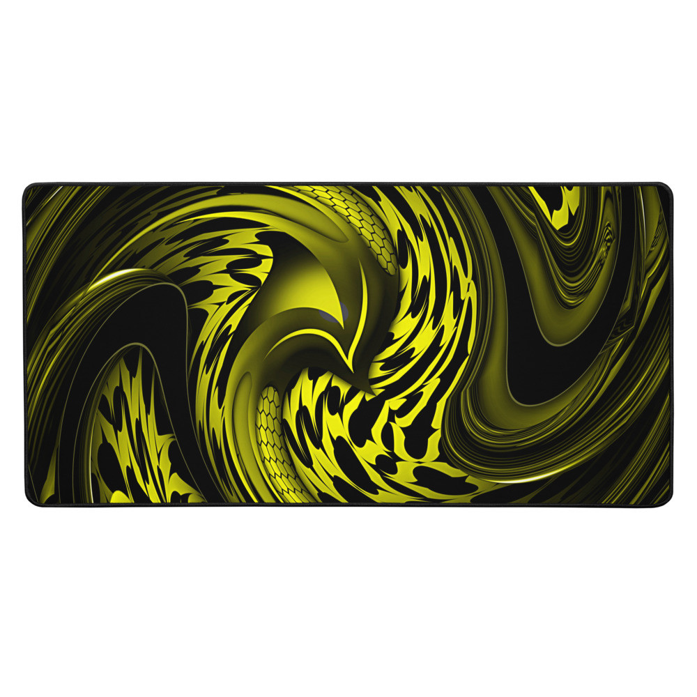 Abstract Green Design - Desk mat