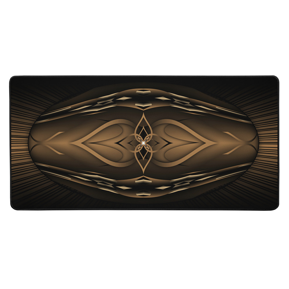 Spark 2 Abstract Brown - Desk mat