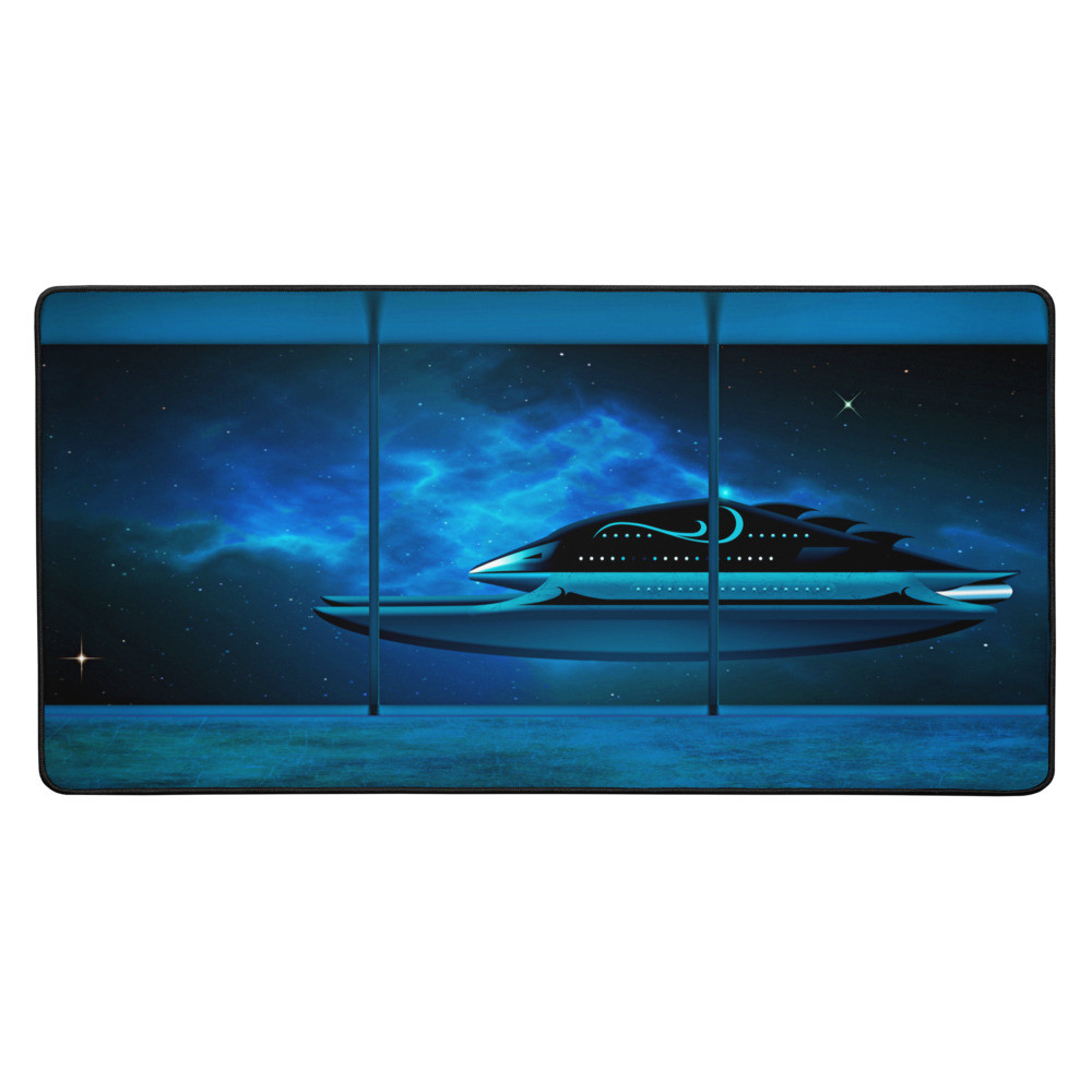 Cat-5 Spacecraft - Desk mat