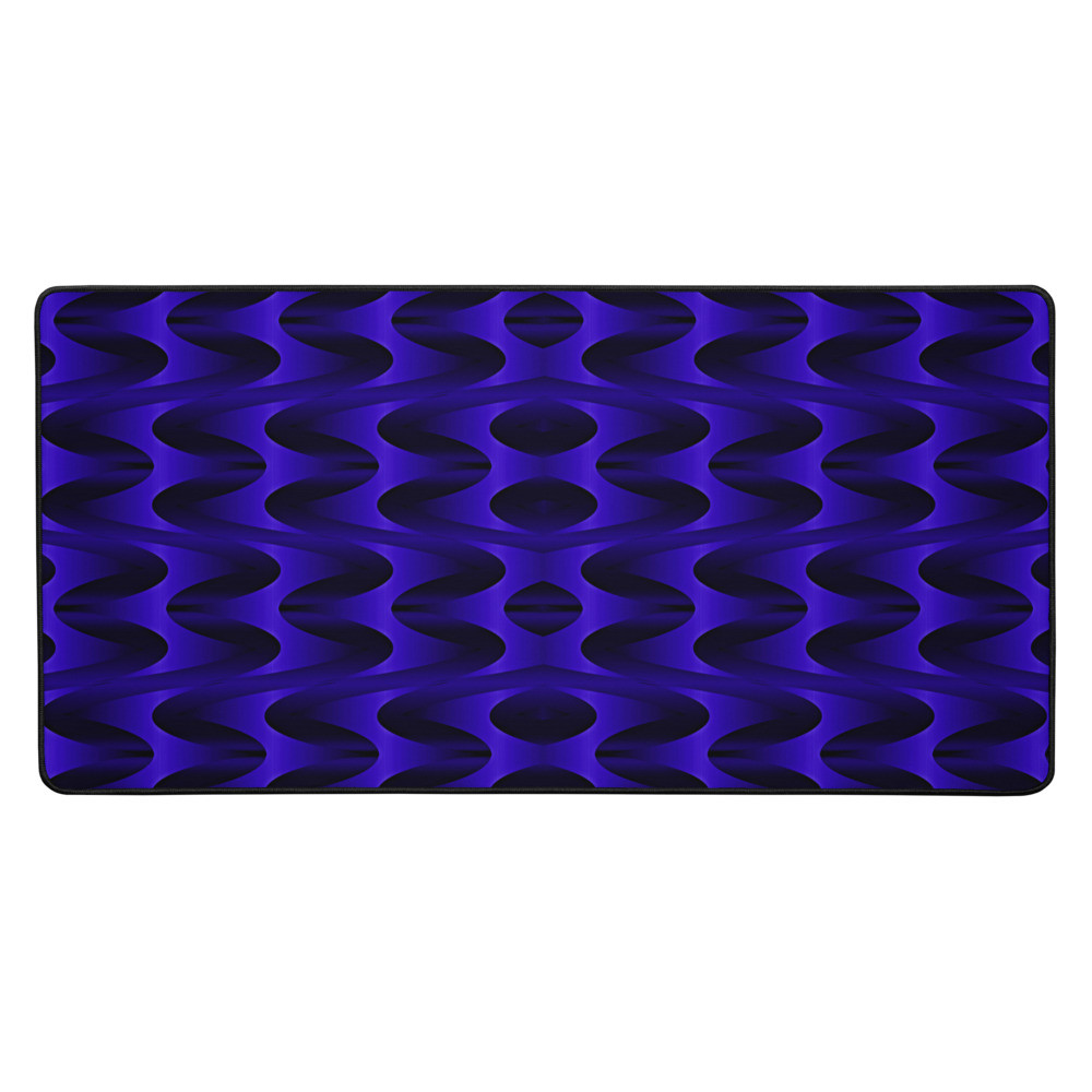 Abstract 3D Purple - Desk mat