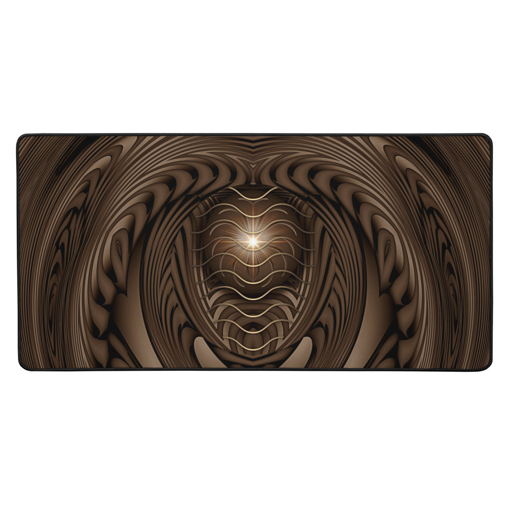 Abstract Brown Design - Desk mat