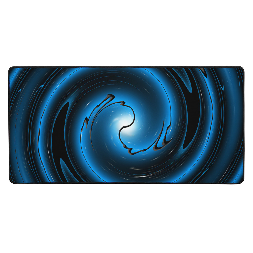 Twisted Line Abstract - Desk mat