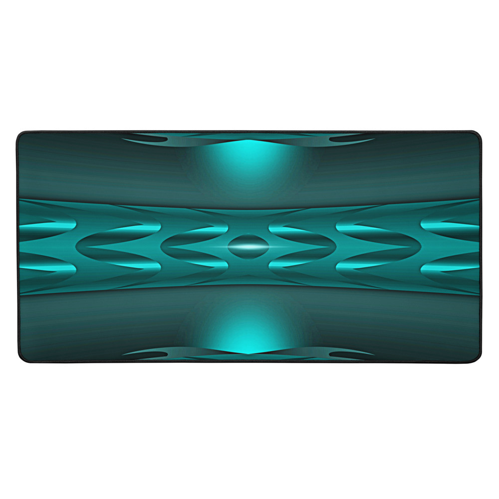 Abstract Turquoise - Desk mat