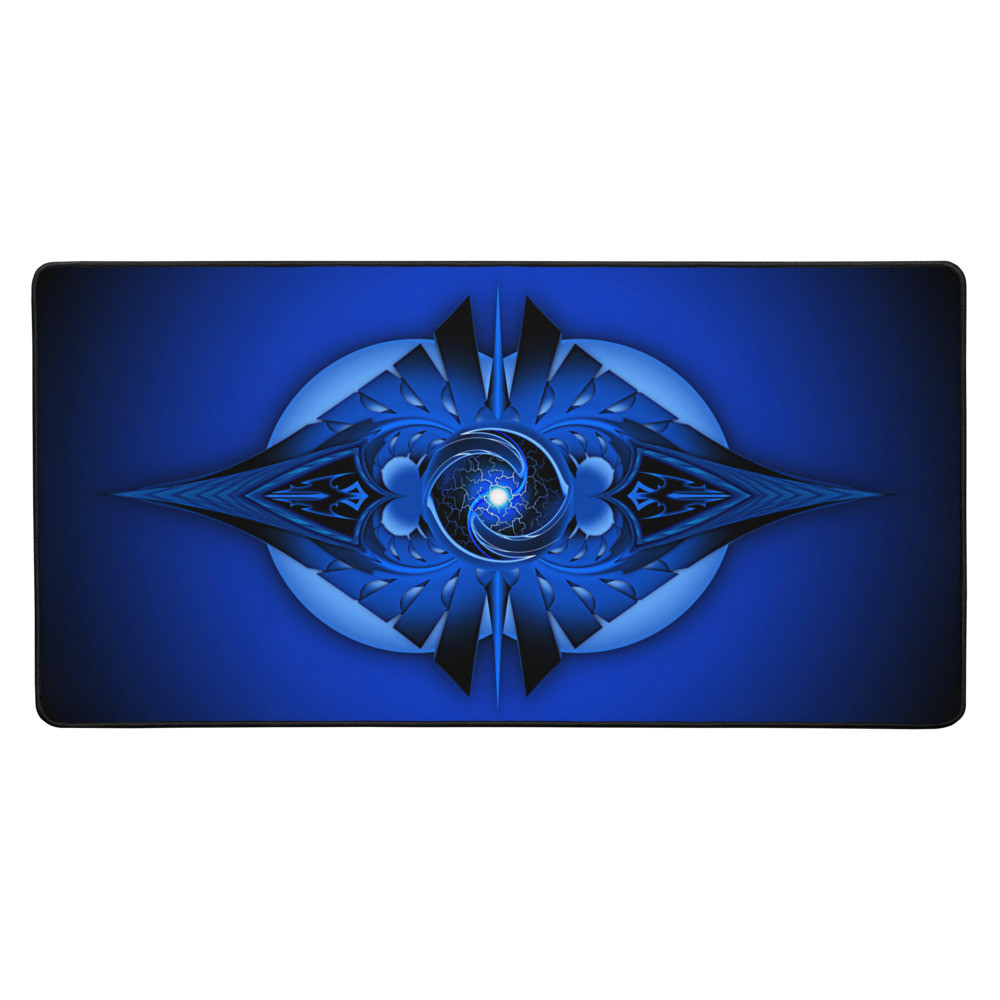 Abstract Blue Design - Desk mat