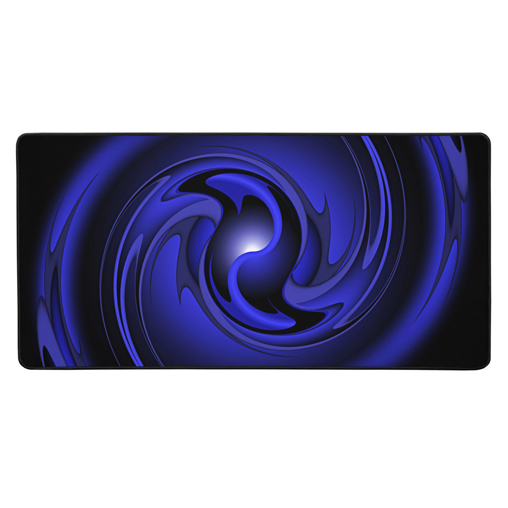 Cool Purple Twisted Design - Desk mat