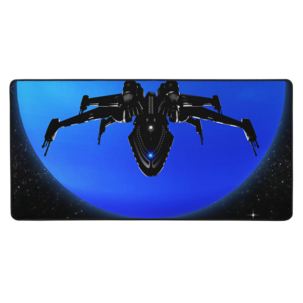 Flight over Neptune - Desk mat