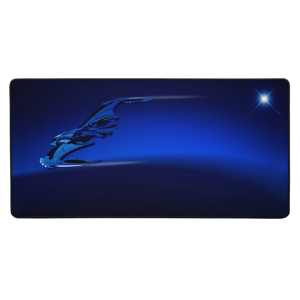 Quiet Flight in the vastness of space- Desk mat