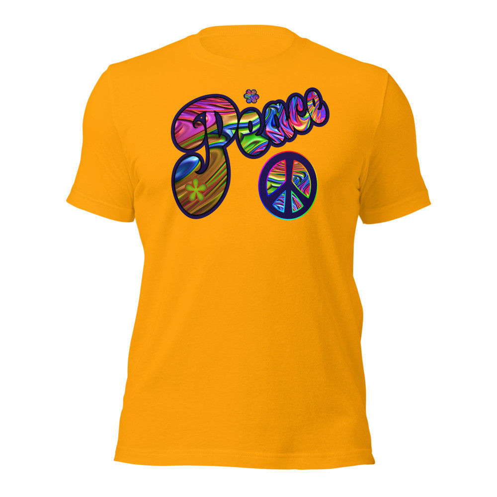 Retro Peace - Unisex t-shirt