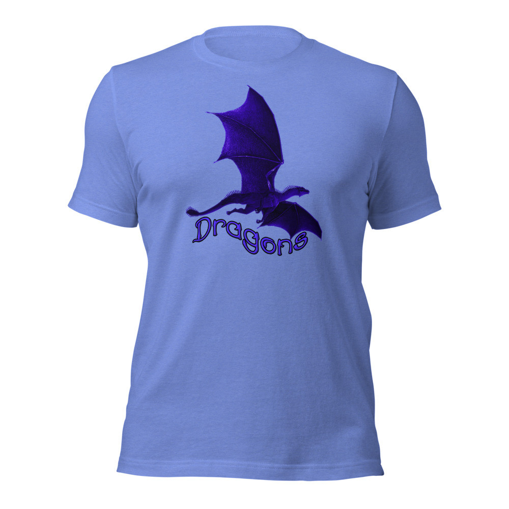 Purple Dragon - Unisex t-shirt