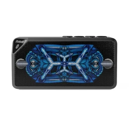 Vibrant Bluetooth Speaker with LED Design, Portable Sound System, Travel Speaker, Unique Gift for Music Lovers, Home and Party Decor