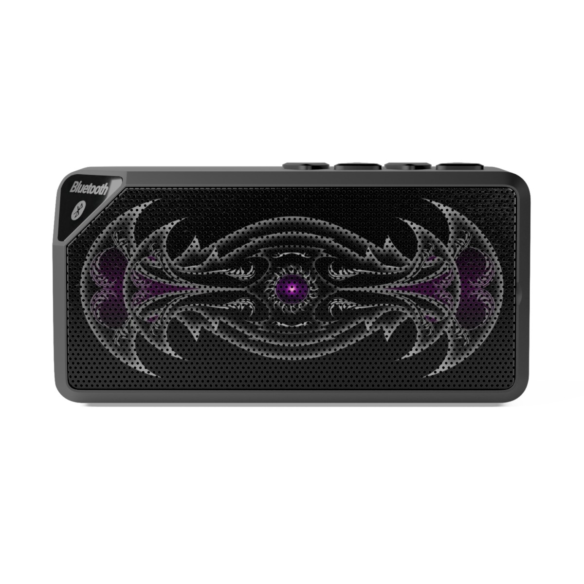 Bluetooth Speaker with Unique Graphic Design, Portable Wireless Sound System for Home, Party, Travel, Gift for Music Lovers
