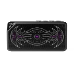 Bluetooth Speaker with Unique Graphic Design, Portable Wireless Sound System for Home, Party, Travel, Gift for Music Lovers