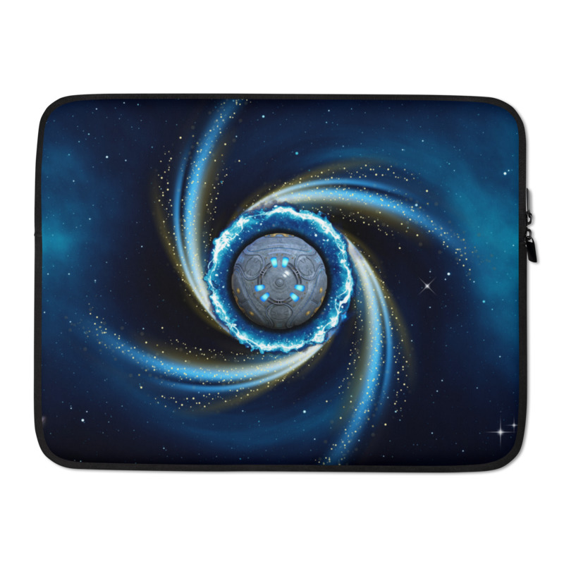 Spiral Space Portal Laptop Sleeve