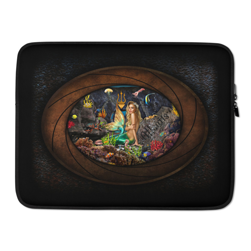 Atlantis Mermaid Laptop Sleeve