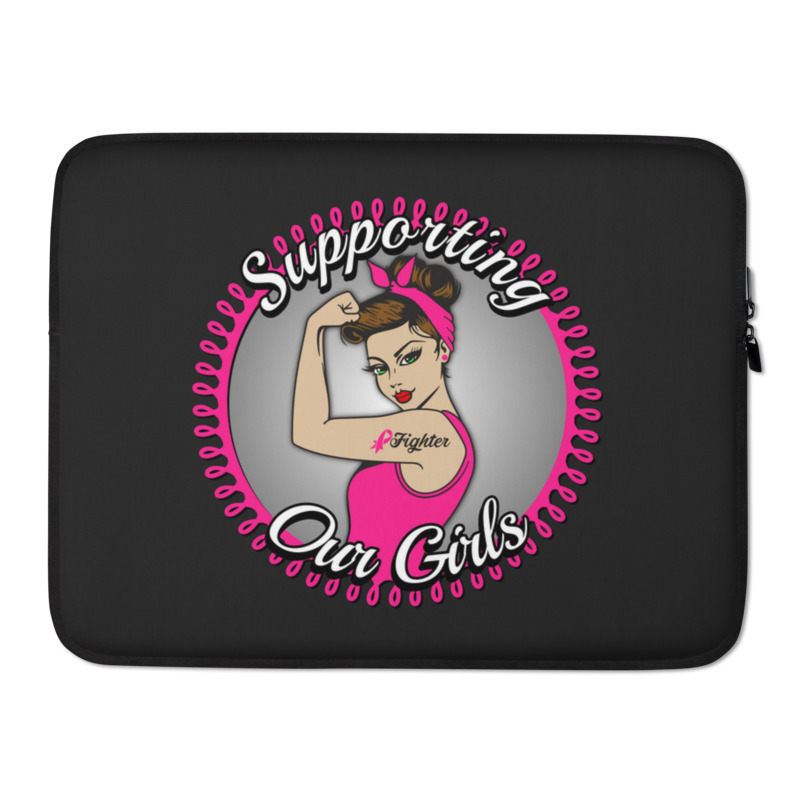 Breast Cancer Awareness Laptop Sleeve