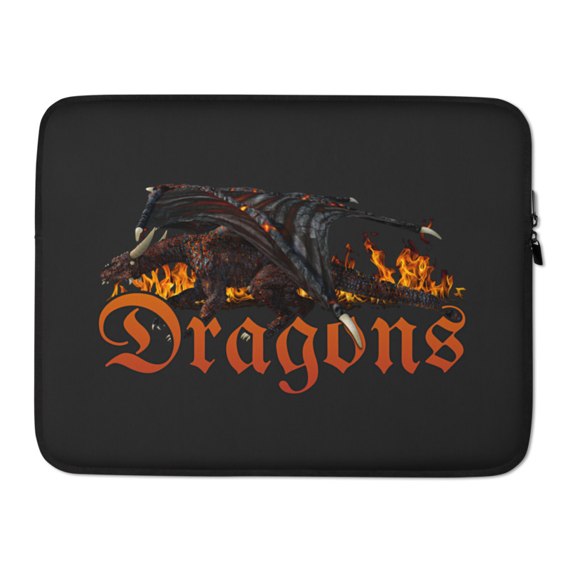 Dragons Fire Laptop Sleeve