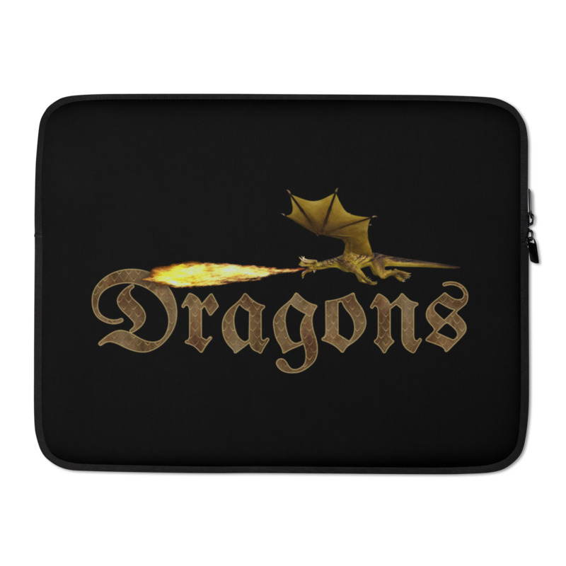 Dragons Gold Laptop Sleeve