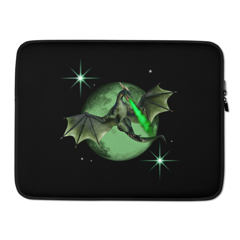 Green Dragon Laptop Sleeve