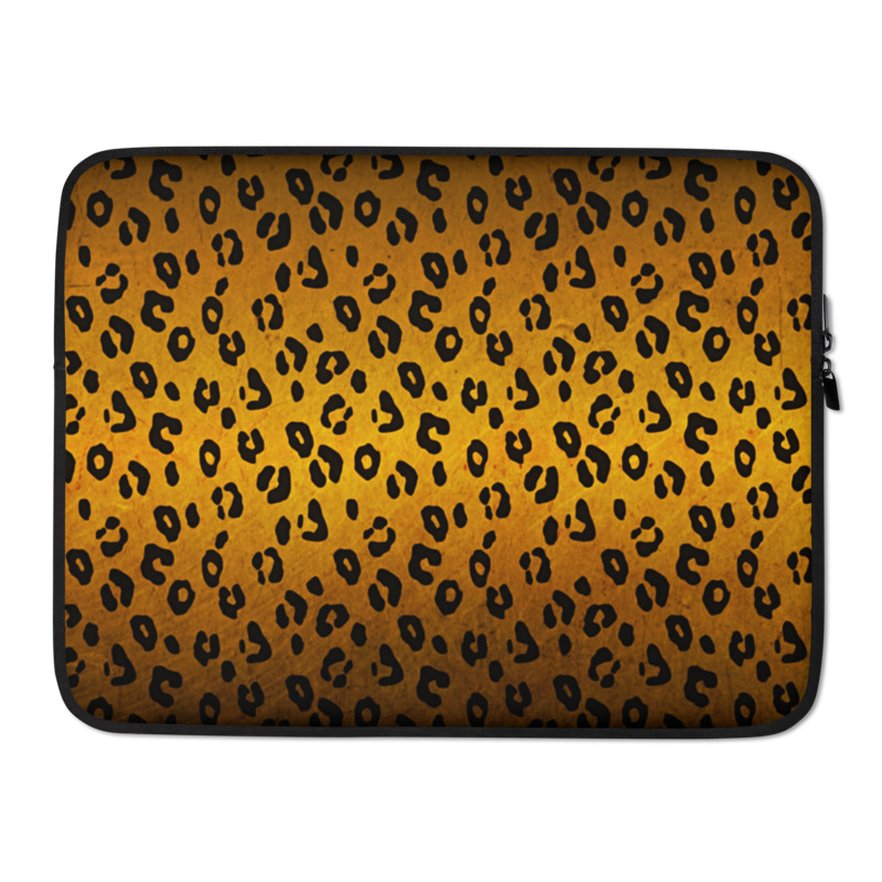 Leopard Print Laptop Sleeve