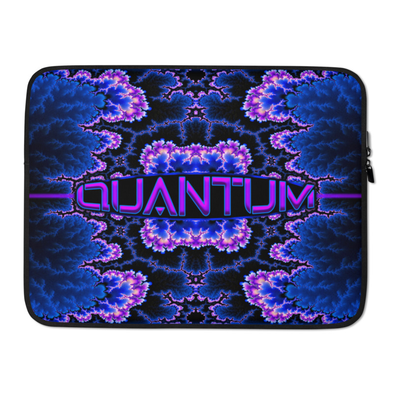 Quantum Fractal Design Laptop Sleeve