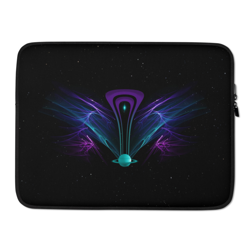 Abstract Space Design Laptop Sleeve
