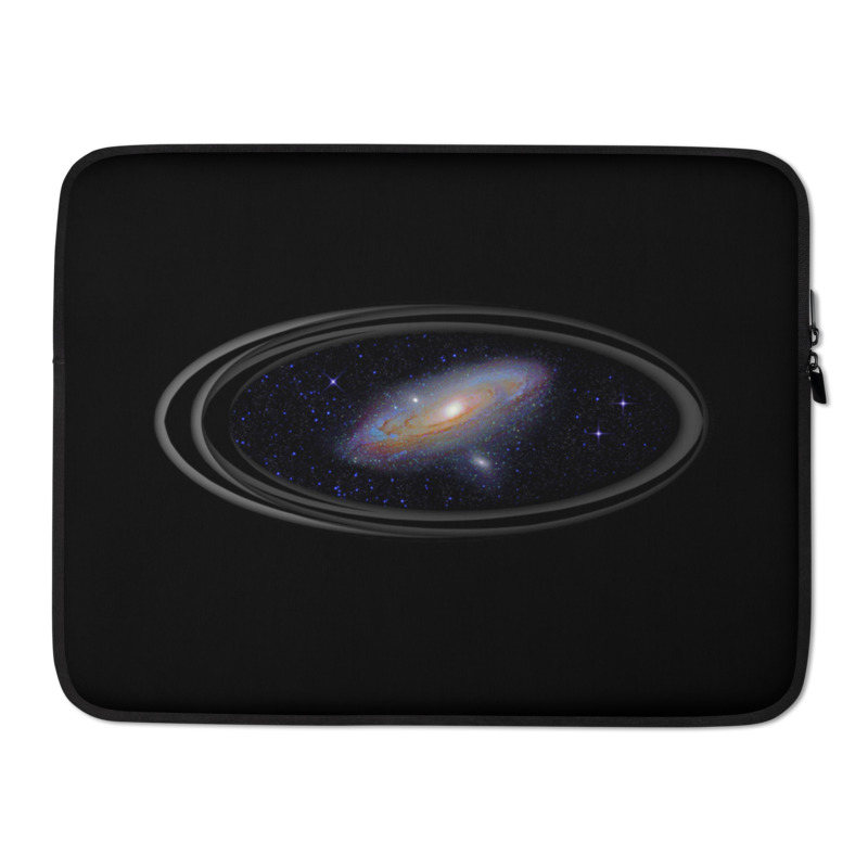 Andromeda Galaxy View Laptop Sleeve