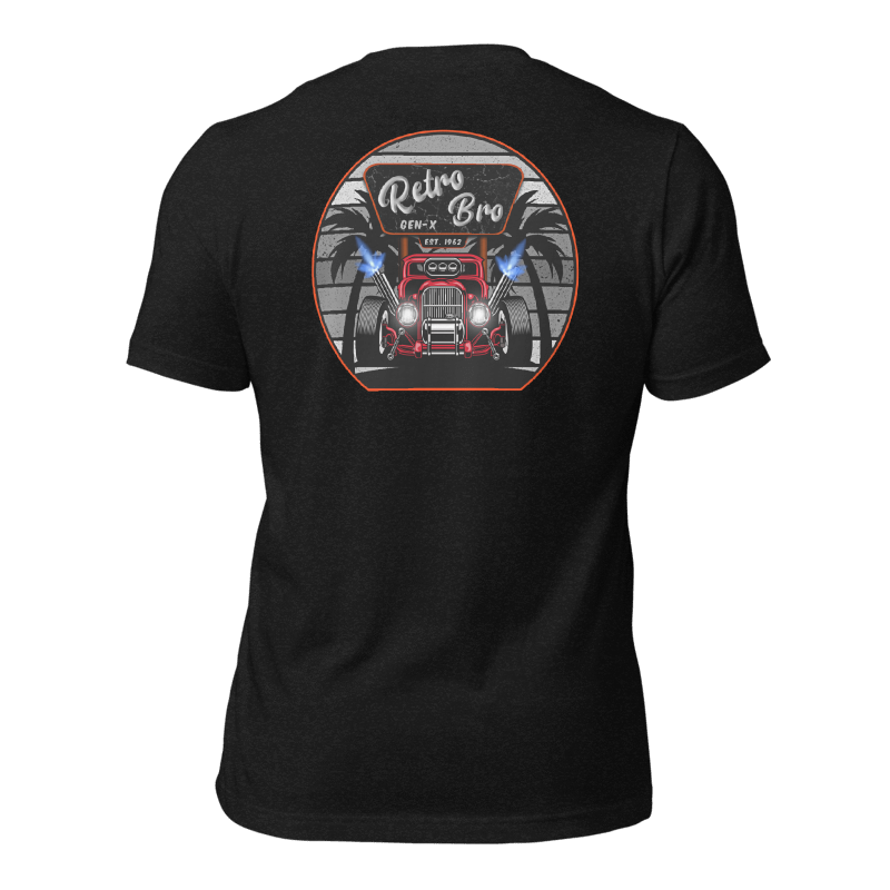 Retro Bro - ( Back ) - Tropics - Unisex t-shirt