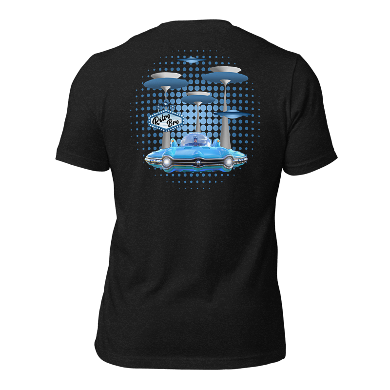 Retro Bro Future City - ( Back ) - Unisex t-shirt