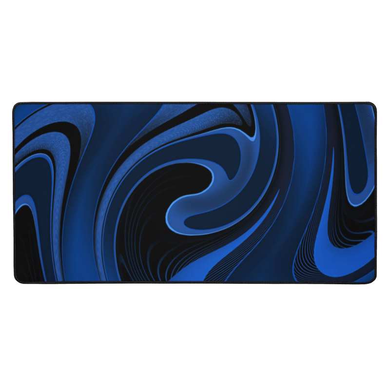 Blue Swirl - Desk mat