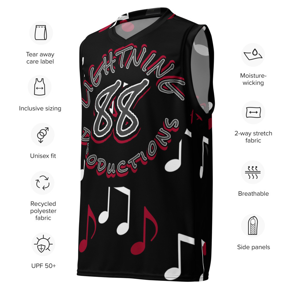CloudRipper basketball Jersey-Lightning Productions