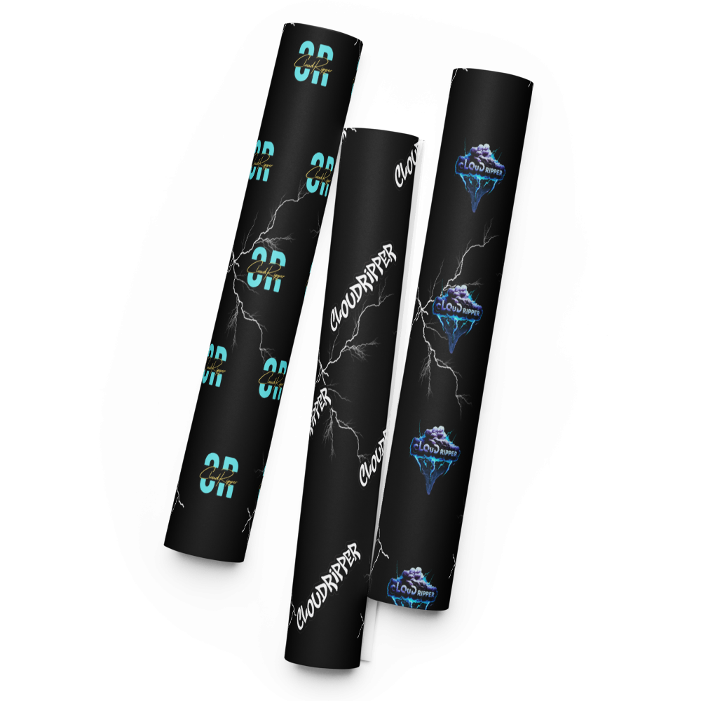 CloudRipper 3x Wrapping paper rolls