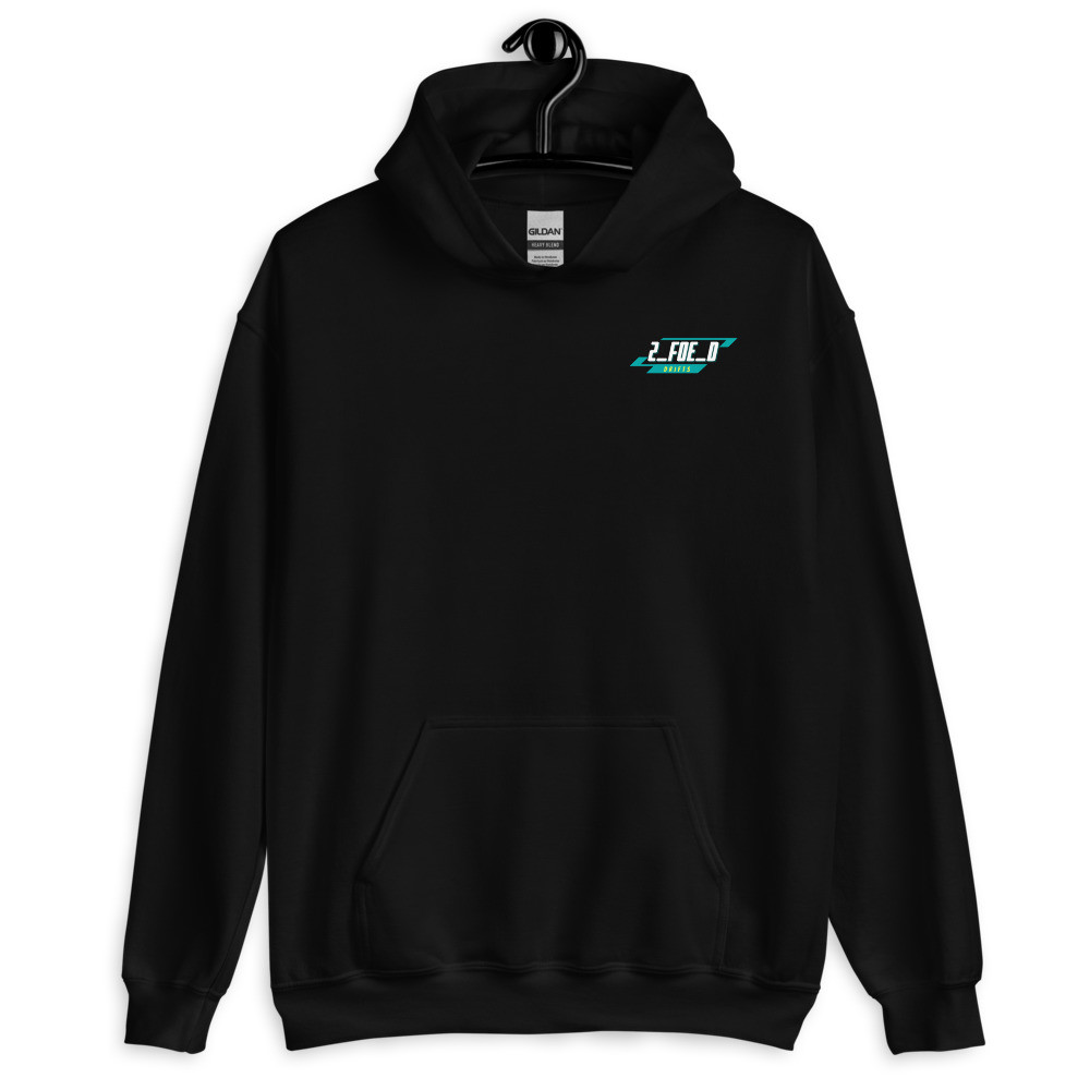 2_foe_d - Unisex Hoodie back graphics