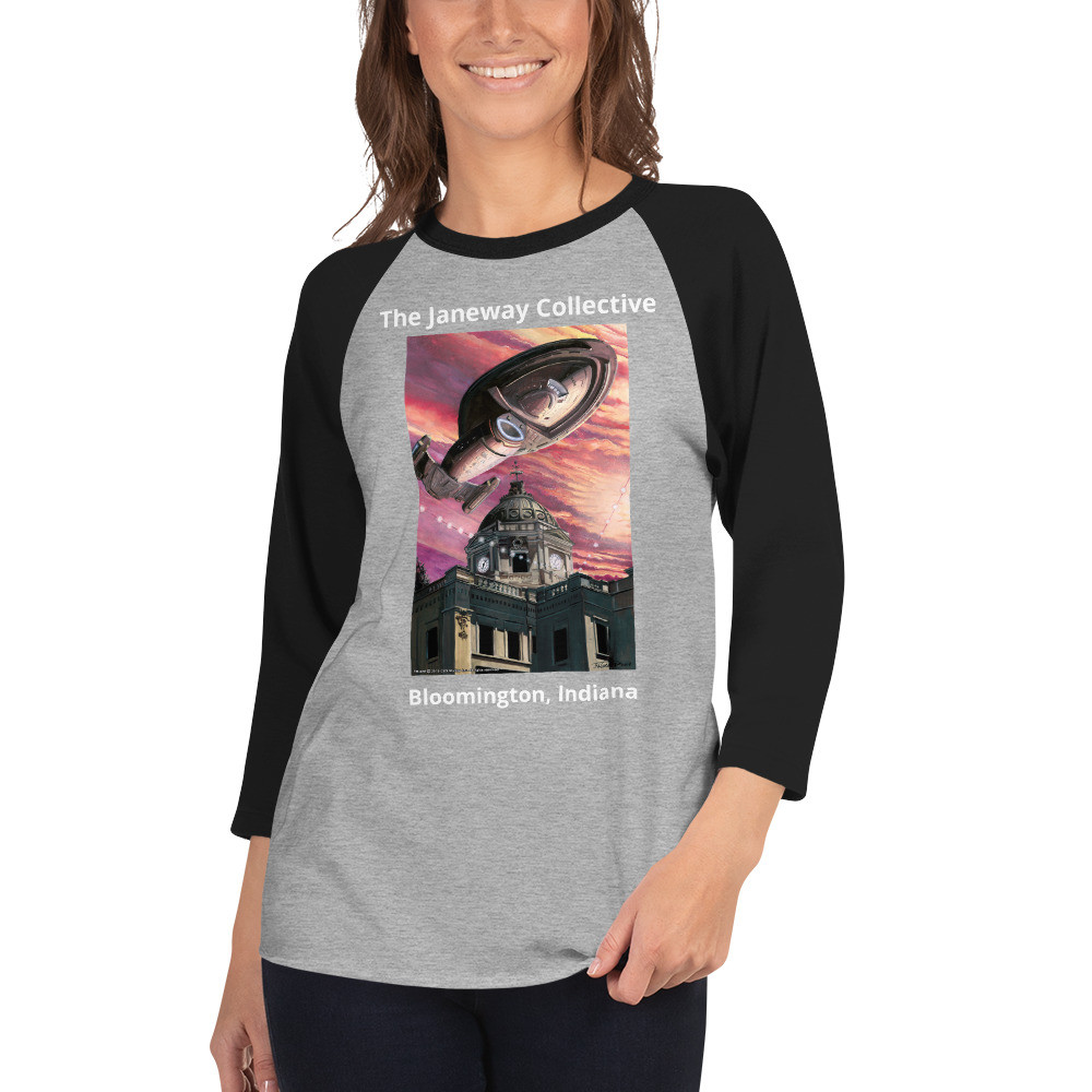 3/4 sleeve raglan shirt copy copy JK Print
