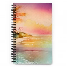 Tropical Spiral Notebook