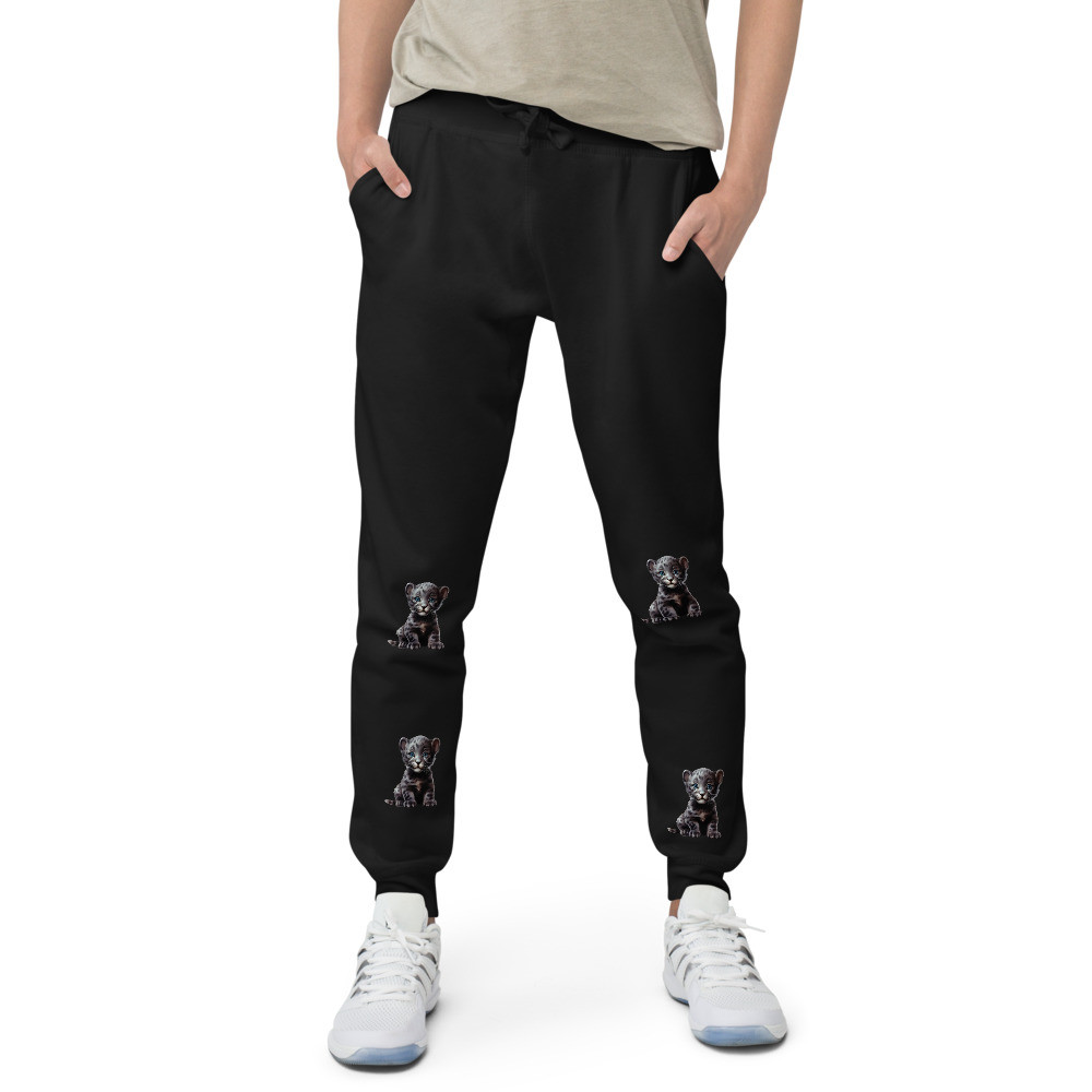 Baby Panther Unisex fleece sweatpants