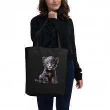 Baby Panther Eco Tote Bag