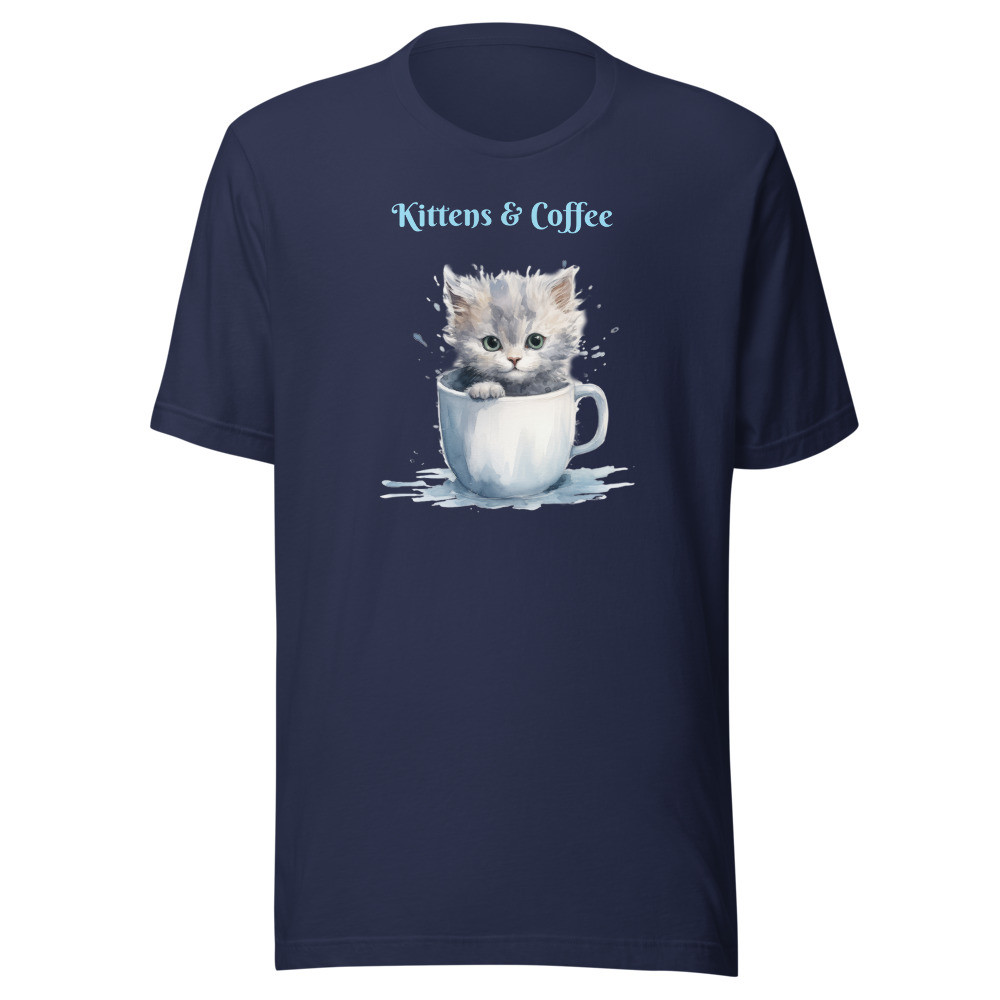 Kittens & Coffee Unisex T-shirt