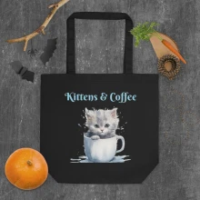 Kittens & Coffee Eco Tote Bag