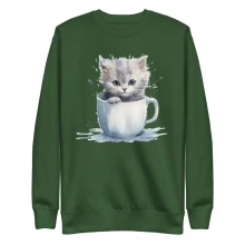 Kittens & Coffee Unisex Premium Sweatshirt
