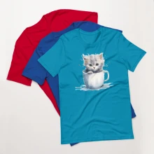 Kittens & Coffee Unisex T-shirt