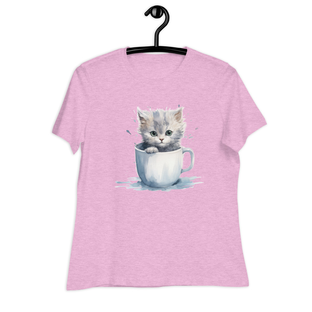 Kittens & Coffee Women's Relaxed T-Shirt