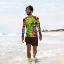 Men's Rash Guard Graffiti 