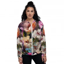 Flowers Unisex Bomber Jacket