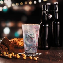 Graceful Dragon Shaker pint glass
