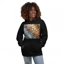 Dragon Scale Pirate Map Unisex Hoodie