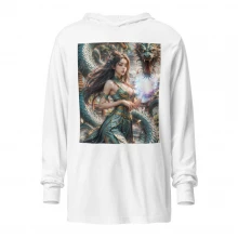 Dragon, Princess, Hooded long-sleeve tee