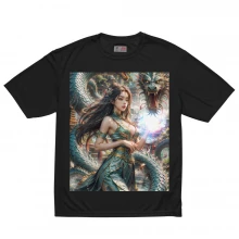 Dragon Princess Unisex performance crew neck t-shirt