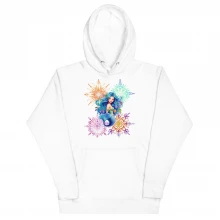 Tie-Dye Mandela Mermaid Unisex Hoodie