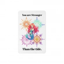 Tie-Dye Mandela Mermaid Sherpa blanket